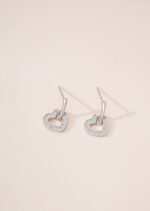 Cercei Argint 925 placat cu Platina cu Cristale Zirconiu Romantic Seravelle 1.14 g - imagine 4