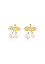 Cercei Argint 925 placat cu Perle de Cultura Elegante Perladora 0.96 g