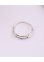 Inel Argint 925 Reglabil Dama Design Minimalist Elegant Aurisse 1.95 g