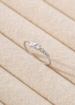 Inel Argint 925 Dama Elegance cu 5 Pietre Semipretioase, 0.88 g - imagine 3