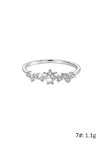 Inel Argint 925 Dama Royal Shine cu 9 Pietre Semipretioase, 1.1 g - imagine 3
