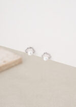 Cercei Argint 925 placat cu Perle de Cultura Delicate Serapearl 0.54 g - imagine 4