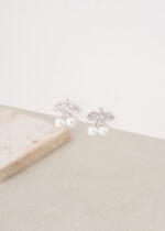 Cercei Argint 925 placat cu Perle de Cultura Elegante Perladora 0.96 g - imagine 5