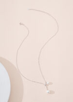 Colier Argint 925 cu Pandantiv Perla 3.2 cm 2.26 g - imagine 7