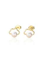 Cercei Argint 925 placat cu Perle de Cultura Delicate Serapearl 0.54 g